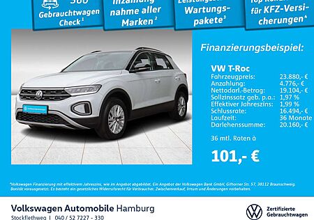VW T-Roc Volkswagen 1.0 TSI Life Standhzg Navi CarPlay Sitzhzg