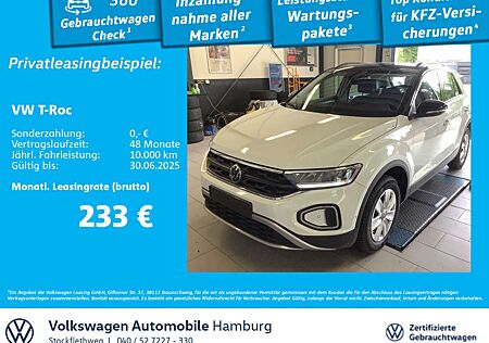 VW T-Roc Volkswagen 1.0 TSI Life Standhzg Navi CarPlay Sitzhzg