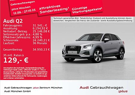 Audi Q2 35 TFSI S tronic advanced Navi+/Sonos/ACC/Kam