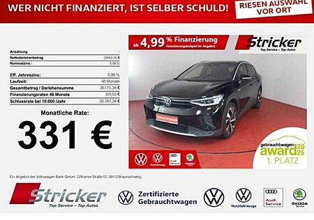 VW ID.4 Volkswagen Pro Performance 150/77 331,-ohne Anzahlung IQ.Lig