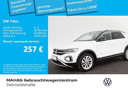 VW T-Roc Volkswagen 1.5 TSI Style AHK LED+Navi ParkAssist AppC