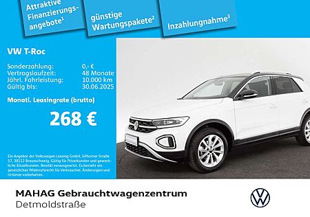 VW T-Roc Volkswagen 1.5 TSI Style AHK LED+Navi ParkAssist AppC