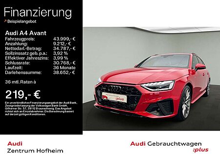 Audi A4 40 TFSI qu S line S tro*Pano*Matrix*Vir
