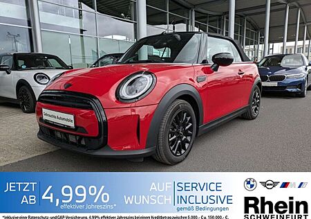 Mini Cooper Cabrio LED. Sportsitze. Teilleder.