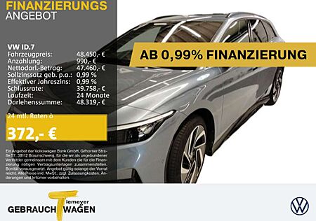 VW ID.7 Volkswagen Tourer PRO WÄRMEPUMPE IQ.LIGHT AHK LM20