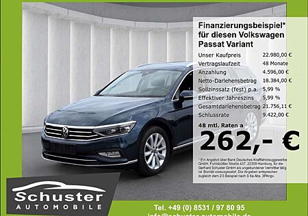 VW Passat Variant Volkswagen Elegance 2.0TDI*DSG AHK IQ-LED