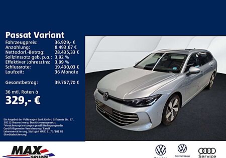 VW Passat Variant Volkswagen 2.0 TDI DSG ELEGANCE AHK+IQ.LIGHT
