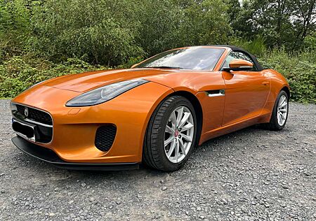 Jaguar F-Type Cabrio Orange-Foliert