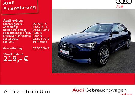 Audi e-tron 50 quattro S-Line PANO LUFT NAV+ MATRIX