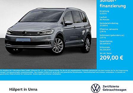 VW Touran Volkswagen 2.0 HIGHLINE 7SITZE AHK CAM ACC LM17 NAVI