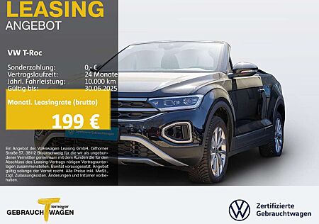 VW T-Roc Volkswagen Cabrio 1.0 TSI STYLE NAVI LED+ KAMERA VIRT