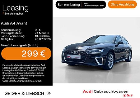 Audi A4 35 TFSI S-LINE*NAVI-PLUS*KAMERA*LEDER*S