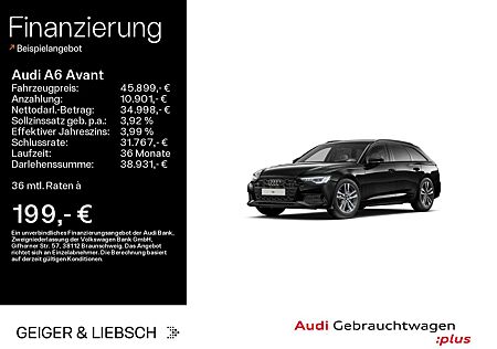 Audi A6 35 TDI advanced*HUD*LEDER*AHK*PANO*MATR