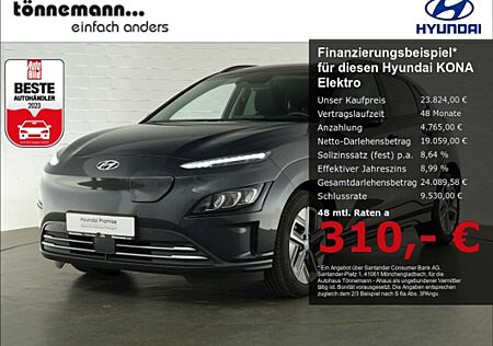 Hyundai Kona TREND 39,2 kWh+VOLL LED+NAVI+RÜCKFAHRKAMERA+SITZ-/