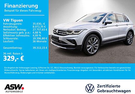 VW Tiguan Volkswagen Elegance 4Motion 2,0TDI DSG LED NAVI PANO