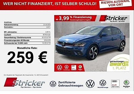VW Polo Volkswagen GTI 2.0TSI DSG 259,-ohne Anzahlung ACC App-Connec
