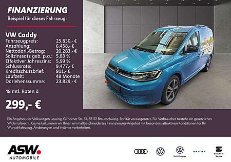 VW Caddy Volkswagen Style 2.0 TDI LED Navi PDC v/h SHZ ACC AHK