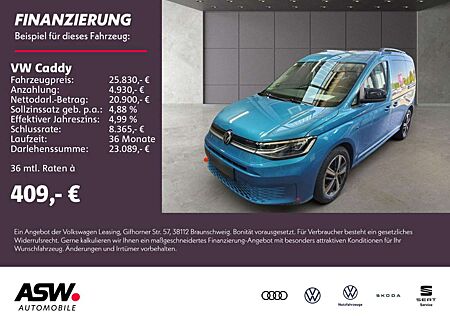 VW Caddy Volkswagen Style 2.0 TDI LED Navi PDC v/h SHZ ACC AHK