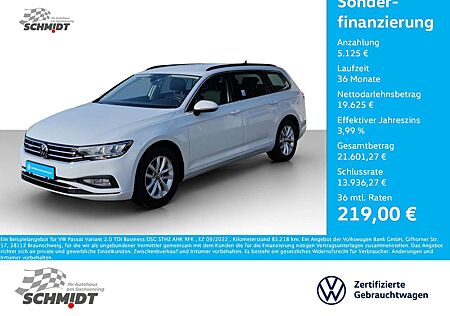 VW Passat Variant Volkswagen 2.0 TDI Business DSG STHZ AHK RFK