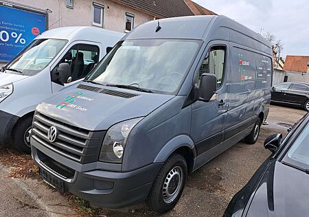 VW Crafter gebraucht kaufen VW Crafter Volkswagen L2H2 AHK Klima Regaleinbauten Scheckheftgeplegt!