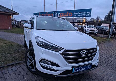 Hyundai Tucson Premium 4WD*1-HAND*LEDER*KAMERA*AHK !!