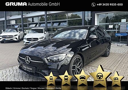 Mercedes-Benz E 220 d 4MATIC T AMG+Night+AHK+RüKa+CarPlay+DAB+