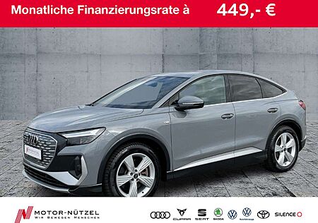 Audi Q4 e-tron 40 S-LINE LED+NAVI+GRA+PANO