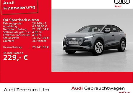 Audi Q4 e-tron Q4 Sportback 35 e-tron LED R-KAM PRD VIRTUAL