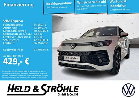 VW Tayron Volkswagen R-Line 2.0TDI 20 AHK H/K MATRIX PANO STHZ