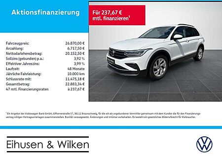 VW Tiguan Volkswagen 1.5+TSI+LIFE+HEAD UP+AHK+LED+APP+