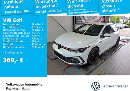 VW Golf GTI Volkswagen Golf VIII GTI 2.0 TSI DSG Navi IQ.LIGHT - LED-M