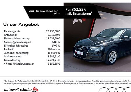 Audi A3 Sportback 35 1.5 TFSI S-tronic Xenon ASI ACC SHZ