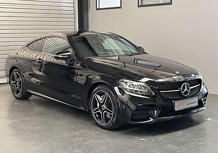 Mercedes-Benz C 200 Coupe AMG-Line/Teilleder/Navi/CarPlay/Cam