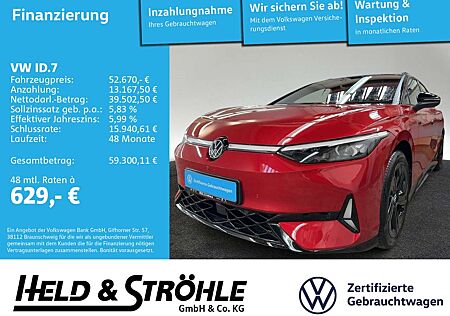 VW ID.7 Volkswagen Tourer GTX 4M PANO AHK WÄPU MATRIX HuD DCC
