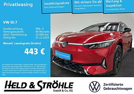 VW ID.7 Volkswagen Tourer GTX 4M PANO AHK WÄPU MATRIX HuD DCC