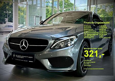 Mercedes-Benz C 200 Coupé AMG+NightED+Comand+Kamera+LED+SHZ