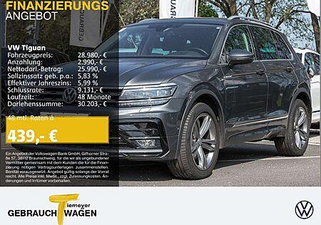 VW Tiguan Volkswagen 2.0 TDI DSG 4M HIGH R-LINE HuD AHK LED