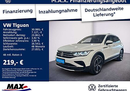 VW Tiguan Volkswagen 2.0 TDI DSG 4M ELEGANCE IQ.LIGHT+AHK+HUD+