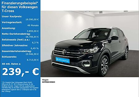 VW T-Cross Volkswagen 1.0 TSI NAV AHK ACC SHZ DAB Active