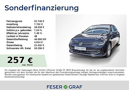 VW Golf Volkswagen VIII Life 1.5 eTSI DSG Navi ACC PDC SHZ 16"