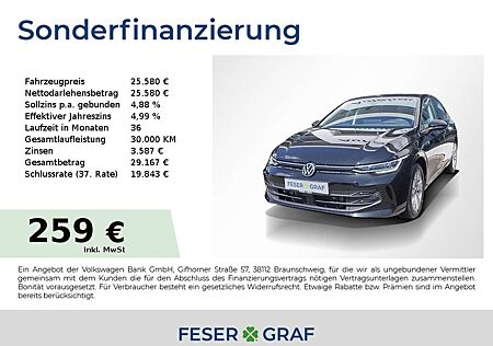 VW Golf Volkswagen VIII Life 1.5 eTSI DSG Navi ACC PDC SHZ 16"