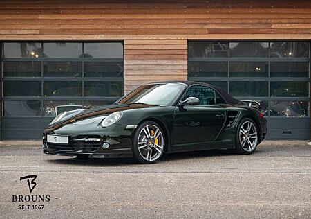 Porsche 911 997 Turbo S Cabrio 530PS | Dunkel Olivgrün