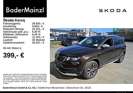 Skoda Karoq 2.0 TDI DSG 4x4 Scout AHK Navi Kamera SHZ