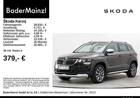 Skoda Karoq 2.0 TDI DSG 4x4 Scout AHK Navi Kamera SHZ