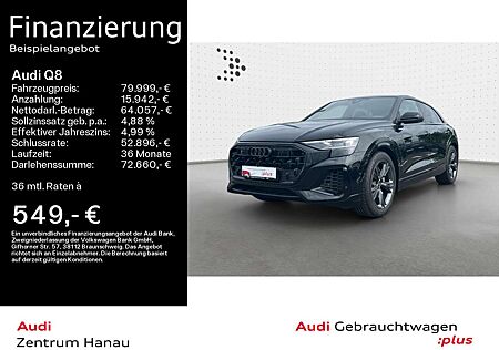 Audi Q8 55 TFSIe quattro*MATRIX*OPTIK-PAKET*NAVI*AHK*