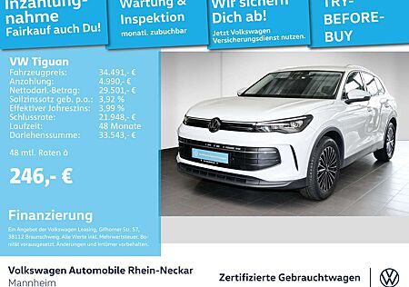VW Tiguan Volkswagen 1.5 eTSI Life DSG AHK Navi Kamera uvm