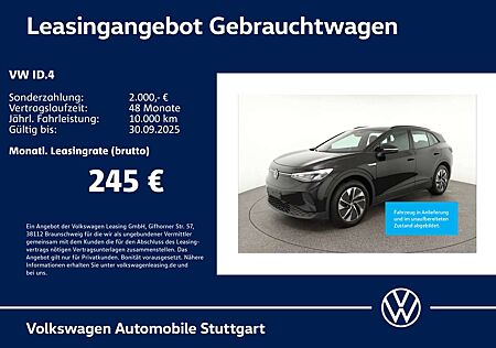 VW ID.4 Volkswagen Pure Navi Kamera Standheizung