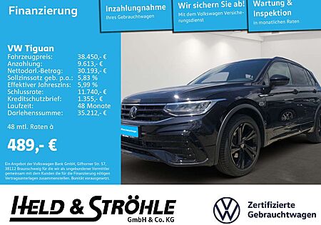 VW Tiguan Volkswagen R-Line Black 1.5 TSI DSG AHK LED NAV