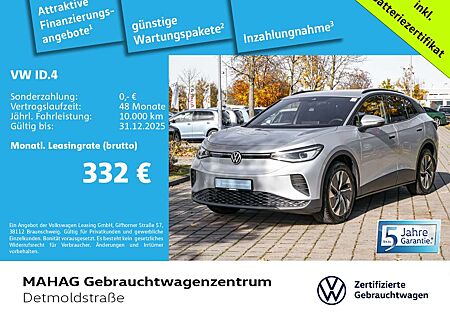 VW ID.4 Volkswagen Pure 55 kWh Wärmepu CCS IQ.Light Navi ParkP