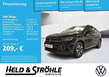 VW Taigo Volkswagen Goal 1.0 TSI DSG ACC AHK ALU LED SHZ RFK